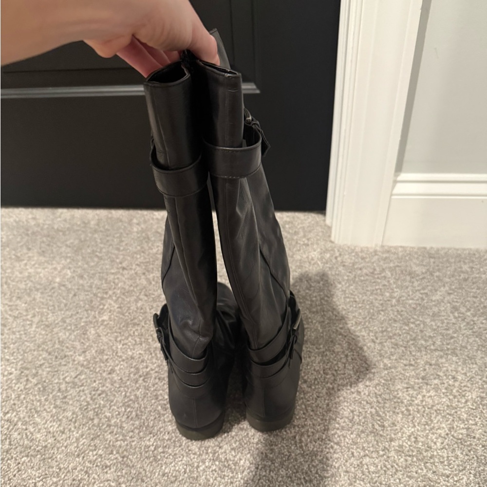 Women’s diba knee high black boots. Size 8.5 8 1/2 - Picture 2 of 6